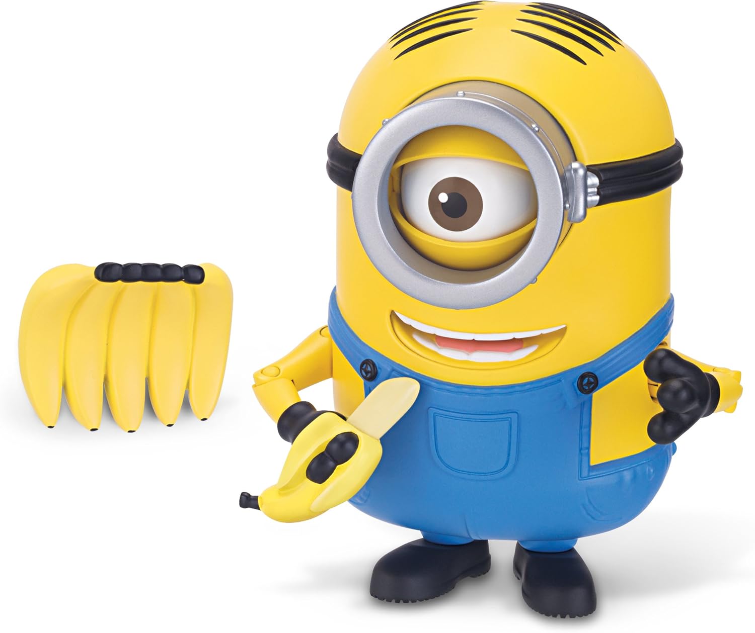 Minions Deluxe Action Figures 15cm Banana Munching Stuart - 81ciY14SzaL. AC SL1500 