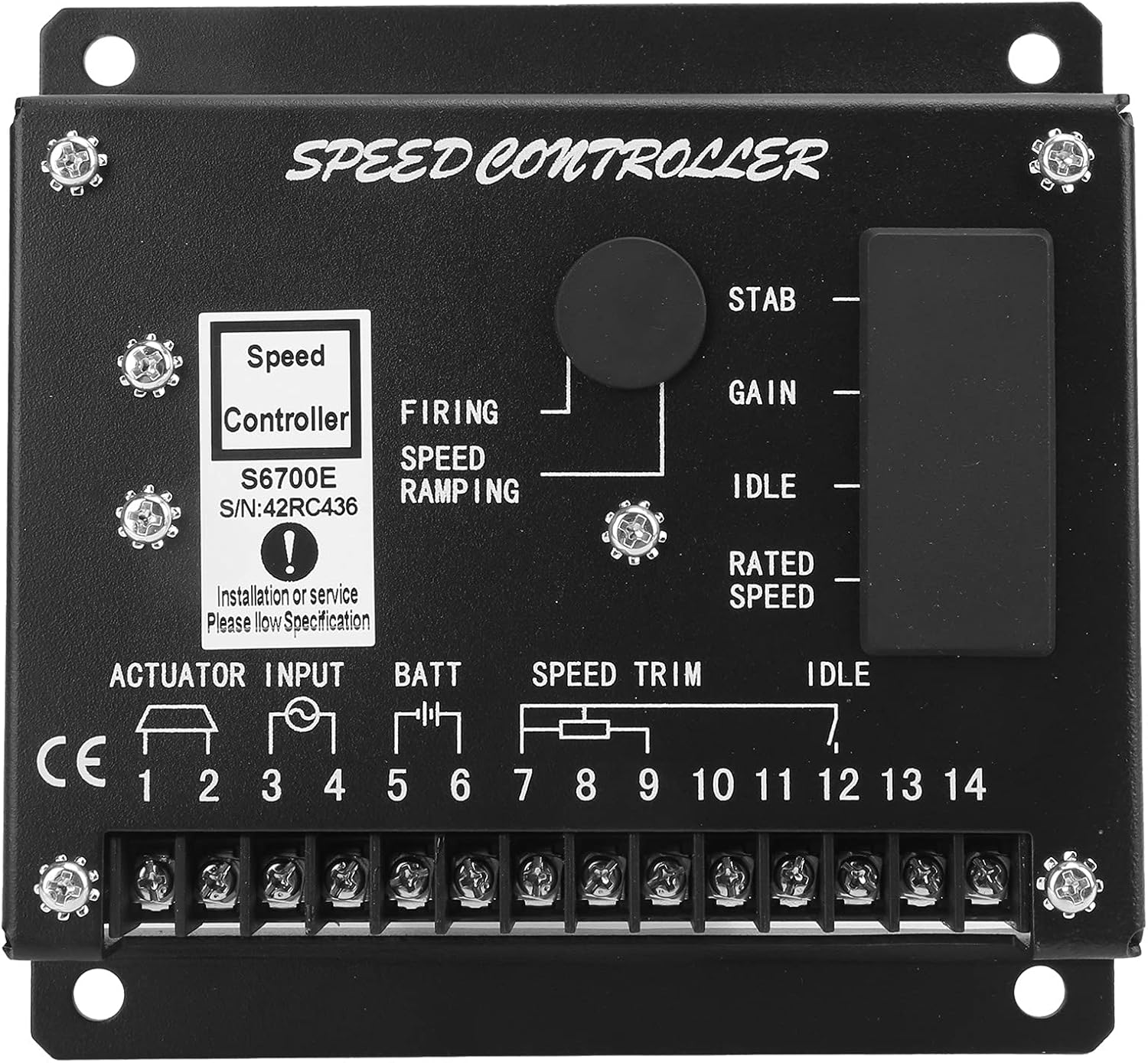 Amazon.com: Engine Speed Controller, Electronic Engine Generator ...