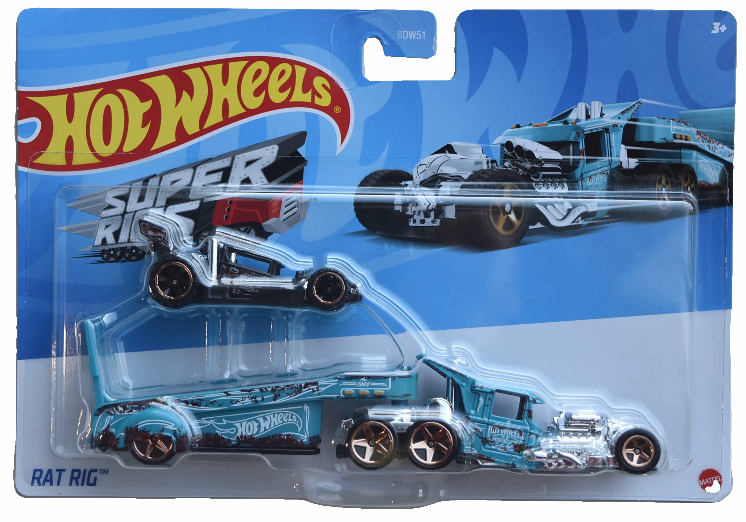 Artificial Gracia acelerador rat rig hot wheels Vislumbrar equilibrio ...