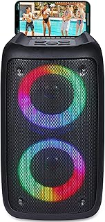 Zoook 20Watts Bluetooth Speaker with Dual 3" Driver Cone, Big Diaphram, Loud Sound, Karaoke Microphone Input Slot, Support...