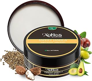 Xotics by Curtis Smith – Sweet Jamila Hair & Body Shea Glaze 4oz - Organic 360 Wave Pomade for Men Women Strong Hold, Natu...