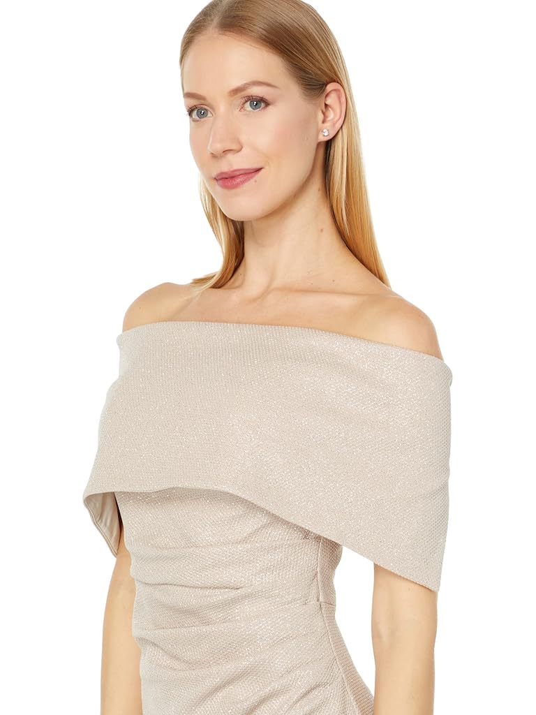 Vince Camuto Off-the-Shoulder Dress with Collar