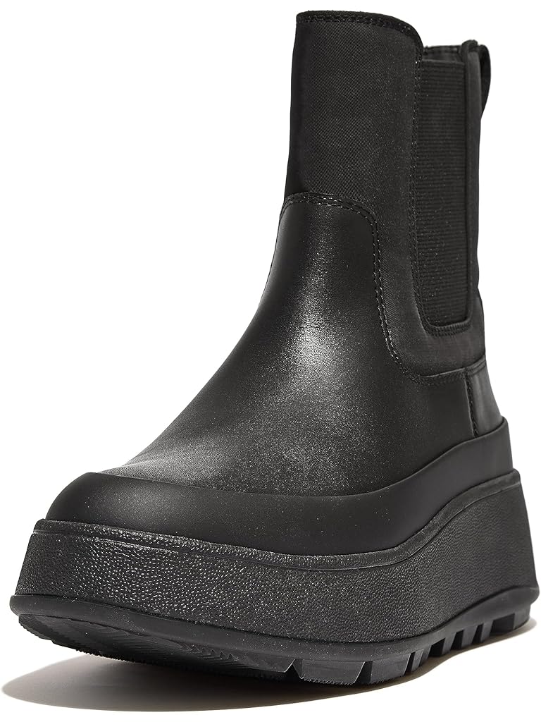 FitFlop F-Mode Water-Resistant Flatform Chelsea Boots