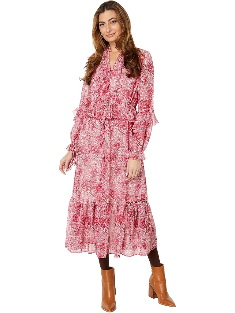 Ted Baker Alissia Ruffle Midi Shirtdress