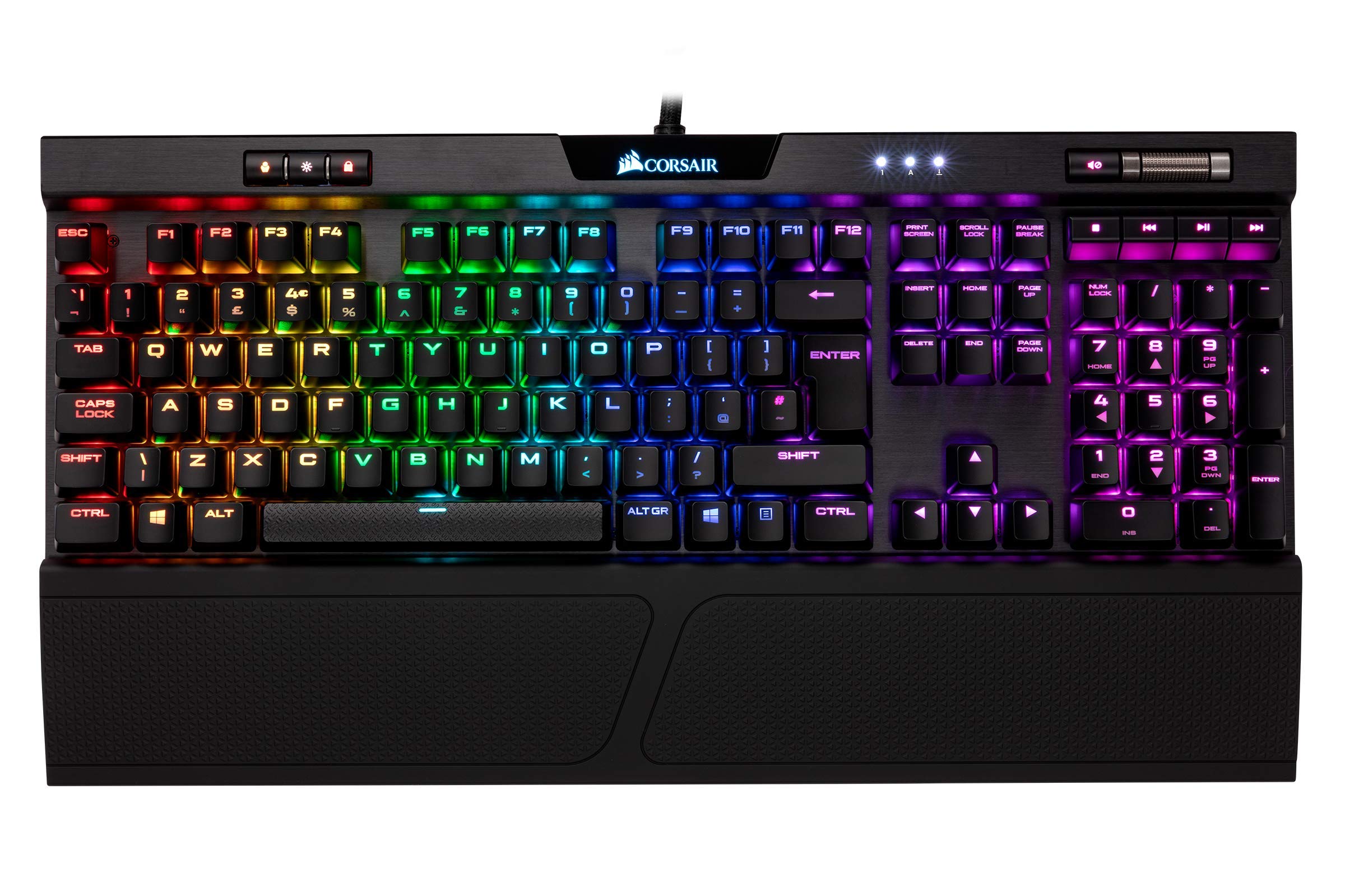 Buy Corsair K70 RGB MK.2 Mechanical Gaming Keyboard (Cherry MX Red ...