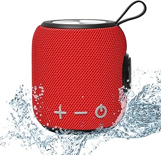 SANAG Portable Bluetooth Speaker, Bluetooth 5.0 Dual Pairing Loud Wireless Mini Speaker, 360 HD Surround Sound & Rich Ster...