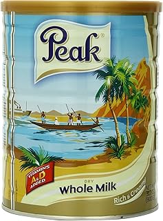 Peak Dry Whole Milk Powder, 900-Grams (Packaging May Vary)