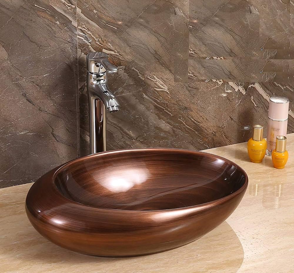 InArt Satin Designer table top wash basin for bathroom / bathroom ...