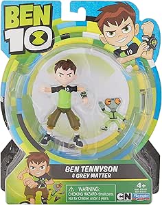 Ben 10 Ben &amp; Grey Matter Action Figure, 48 months to 1200 months