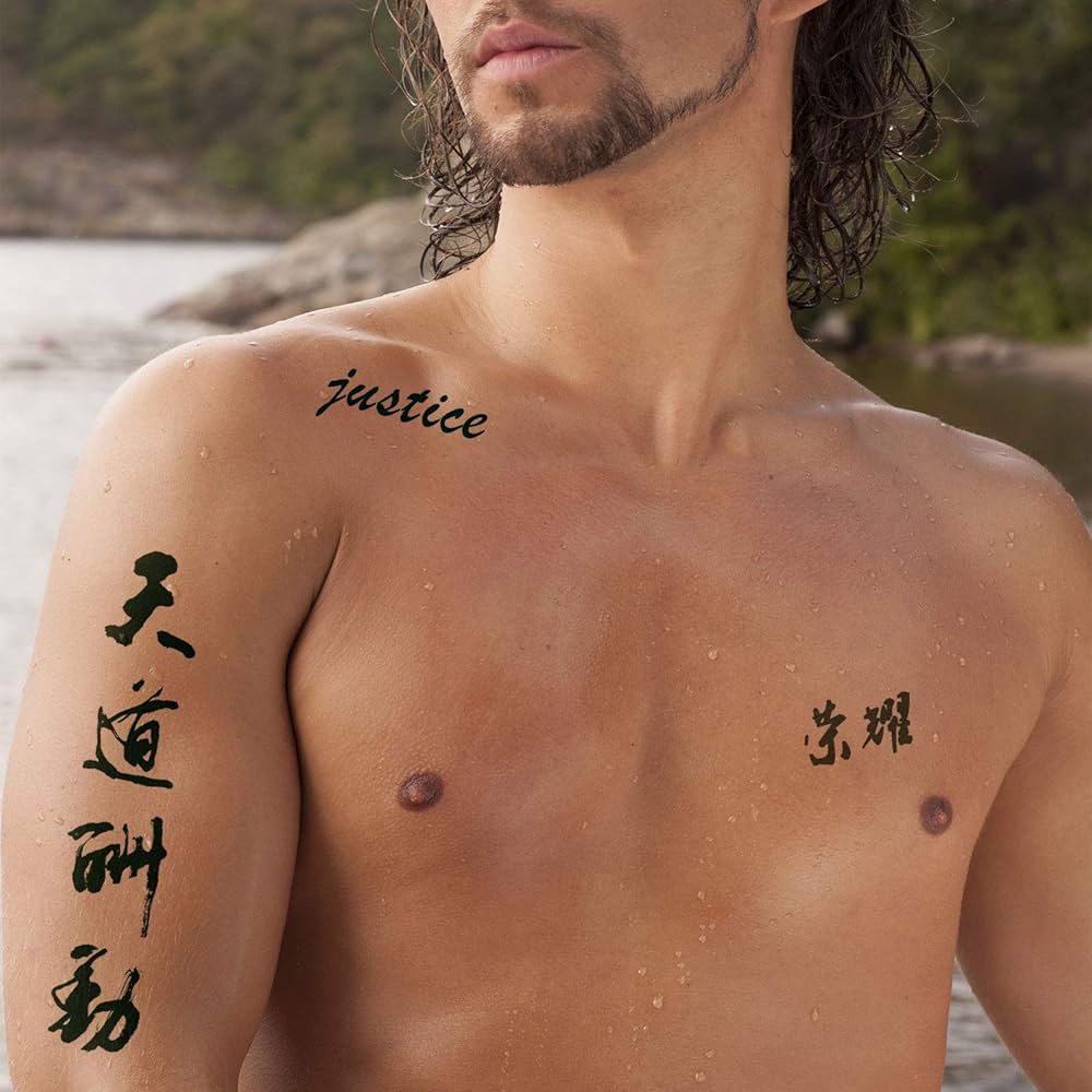 Buy Temporary Tattoo Hope and Faith Chinese Writing 2 Wrist Online in India   Etsy