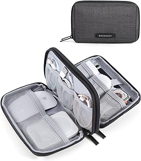 BAGSMART Electronics Organizer Travel Case, Travel Cable Organizer Pouch, Charger Organizer, Travel Essentials, Cord Organ...