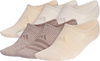 adidas Women's Superlite 3.0 Super No Show Athletic Socks (6 Pairs)