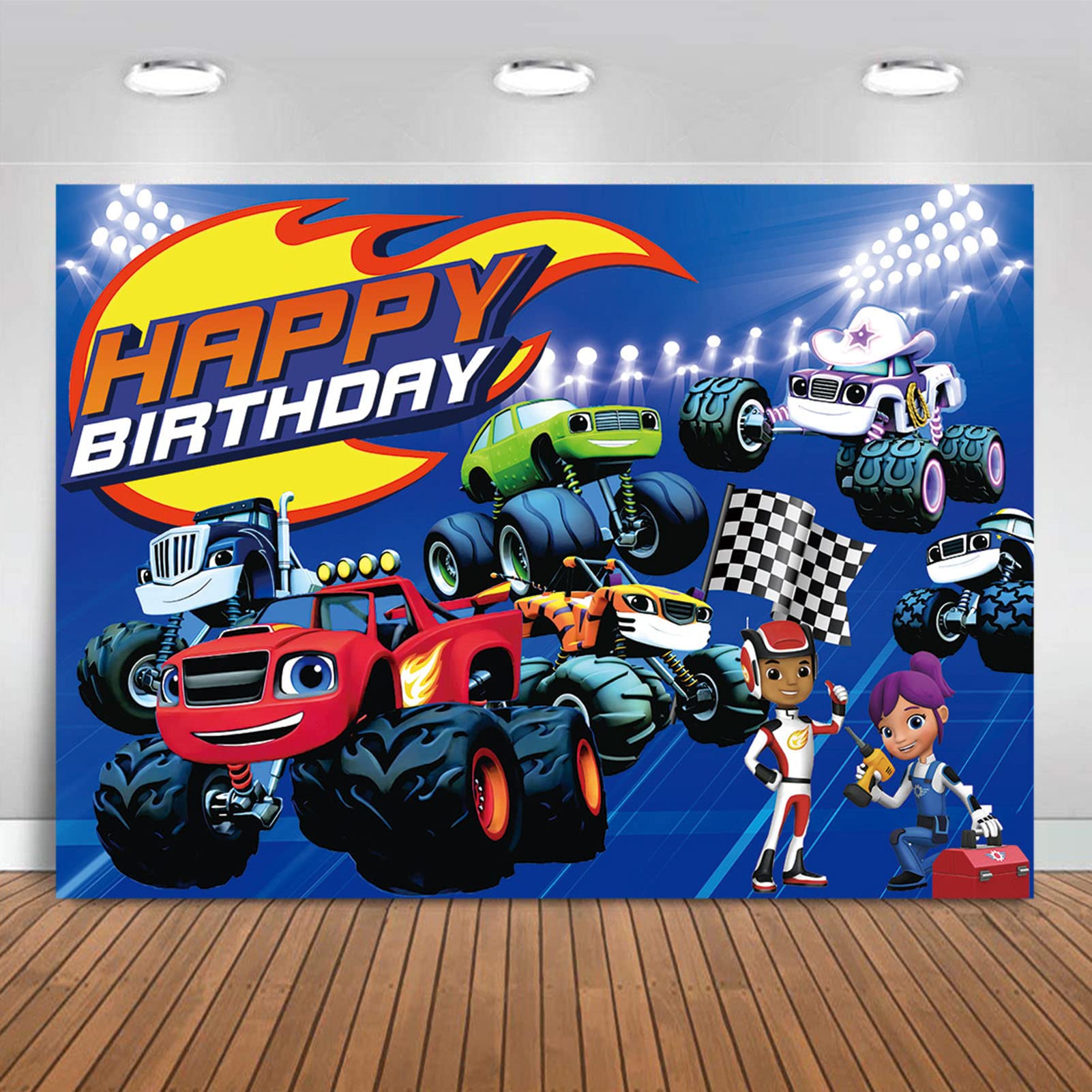 Buy ruikesi Blaze and The Monster Machines Season Photo Backdrops ...