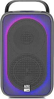 Altec Lansing Shockwave Wireless Party Speaker 60W Bluetooth speakerwith a Long Lasting 6 Hour Battery, Multi LED Party Mo...