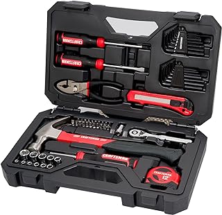 CRAFTSMAN 57 Piece Mechanics Tool Set/Home Tool Set (CMMT99447)