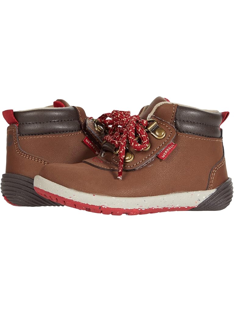 Brown Merrell Kids Bare Steps Boot 2.0 (Toddler)