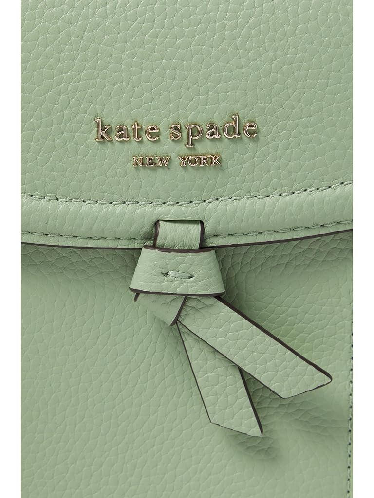 Blue Kate Spade New York Knott Pebbled Leather Ns Phone Crossbody