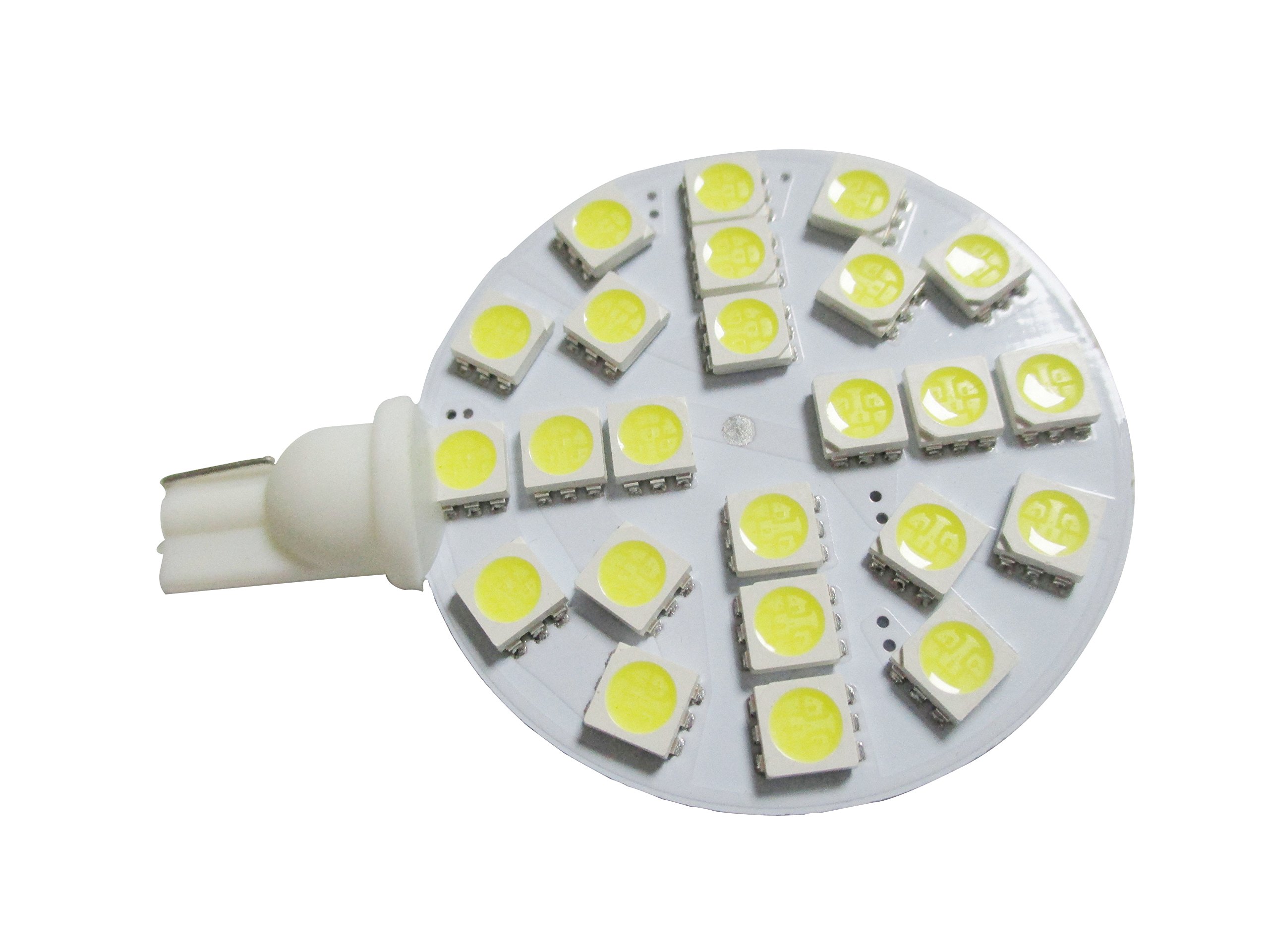 Glming T10 921 194 24 5050 Smd Led Bulb Lamp Cool White 11v 28v Pack of 2