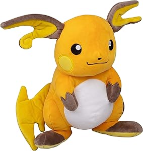 Pokémon Raichu Plush Stuffed Animal - Large 12