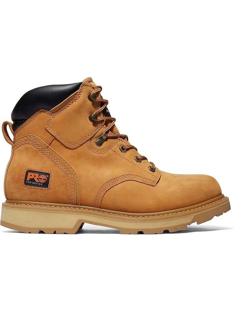 Tan Timberland PRO 6" Pit Boss Soft Toe