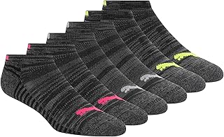 PUMA Women's 6 Pack Low Cut Socks