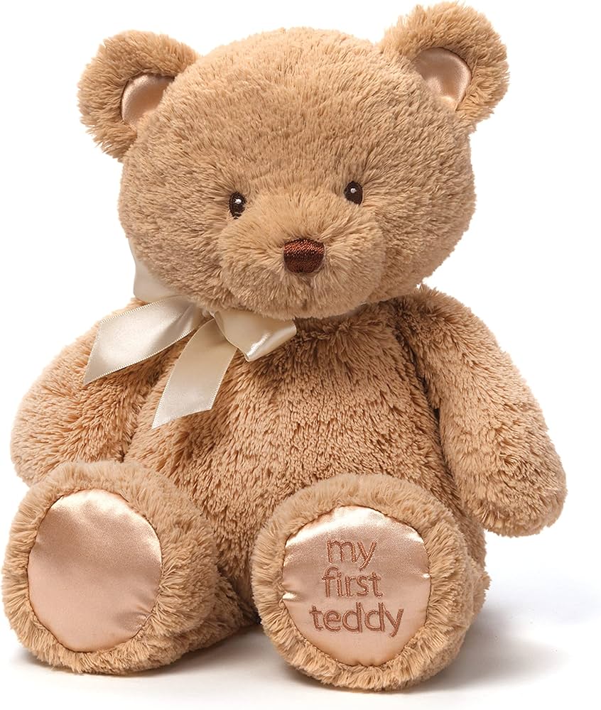 Buy Gund My First Teddy Bear Baby Stuffed Animal, 15 Inches ...