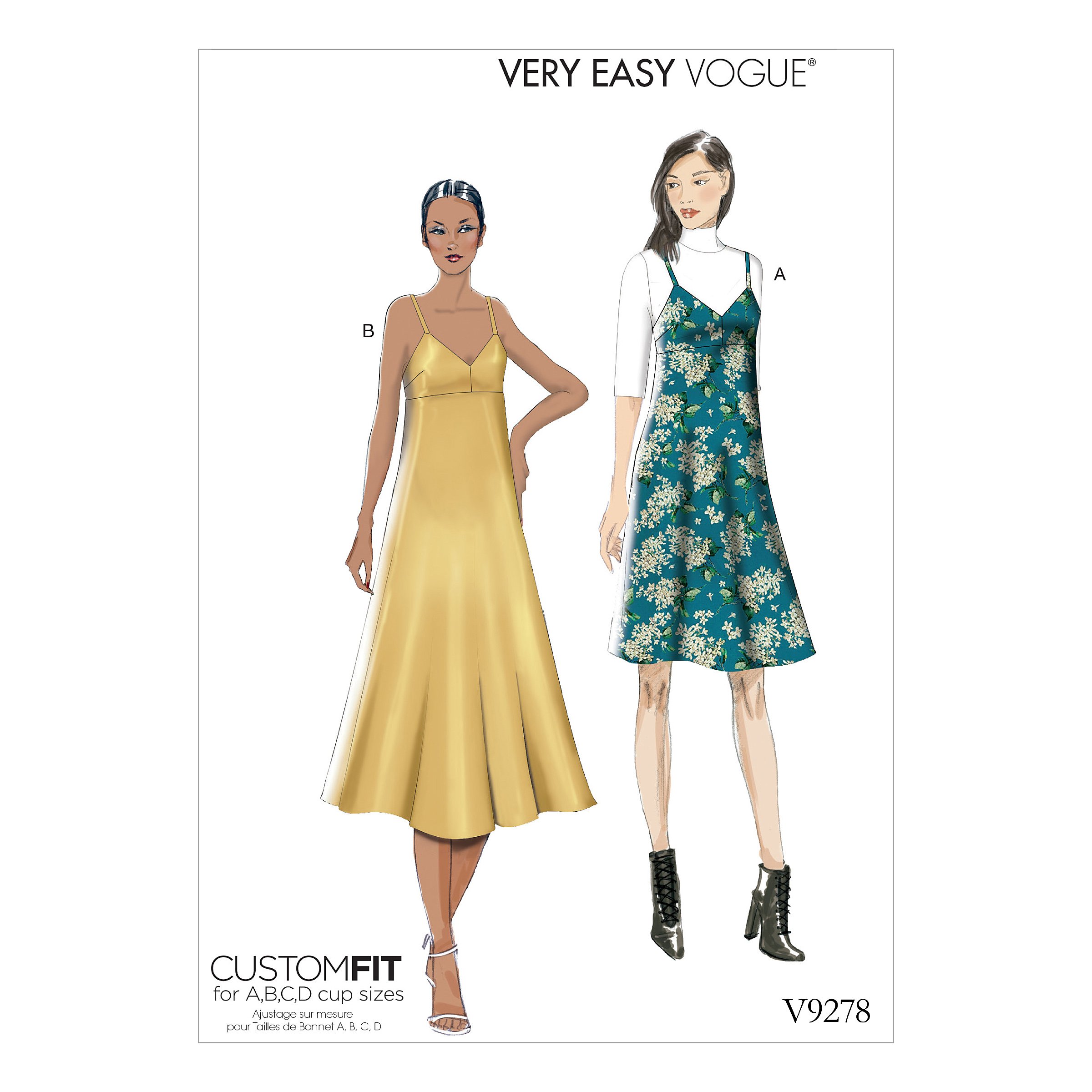 Dress sewing patterns vogue