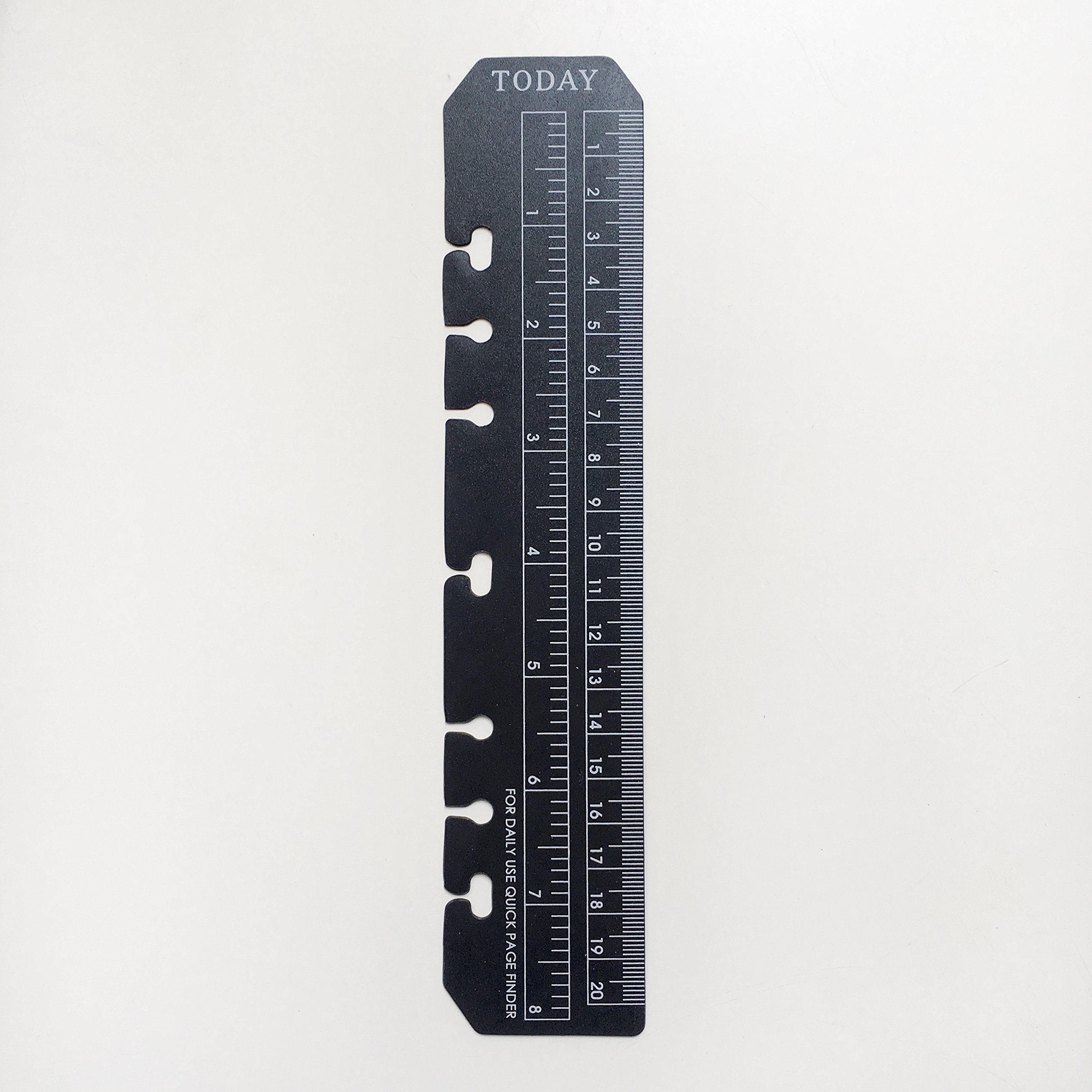 A5 Today Ruler 01 (Black, 1 Count)