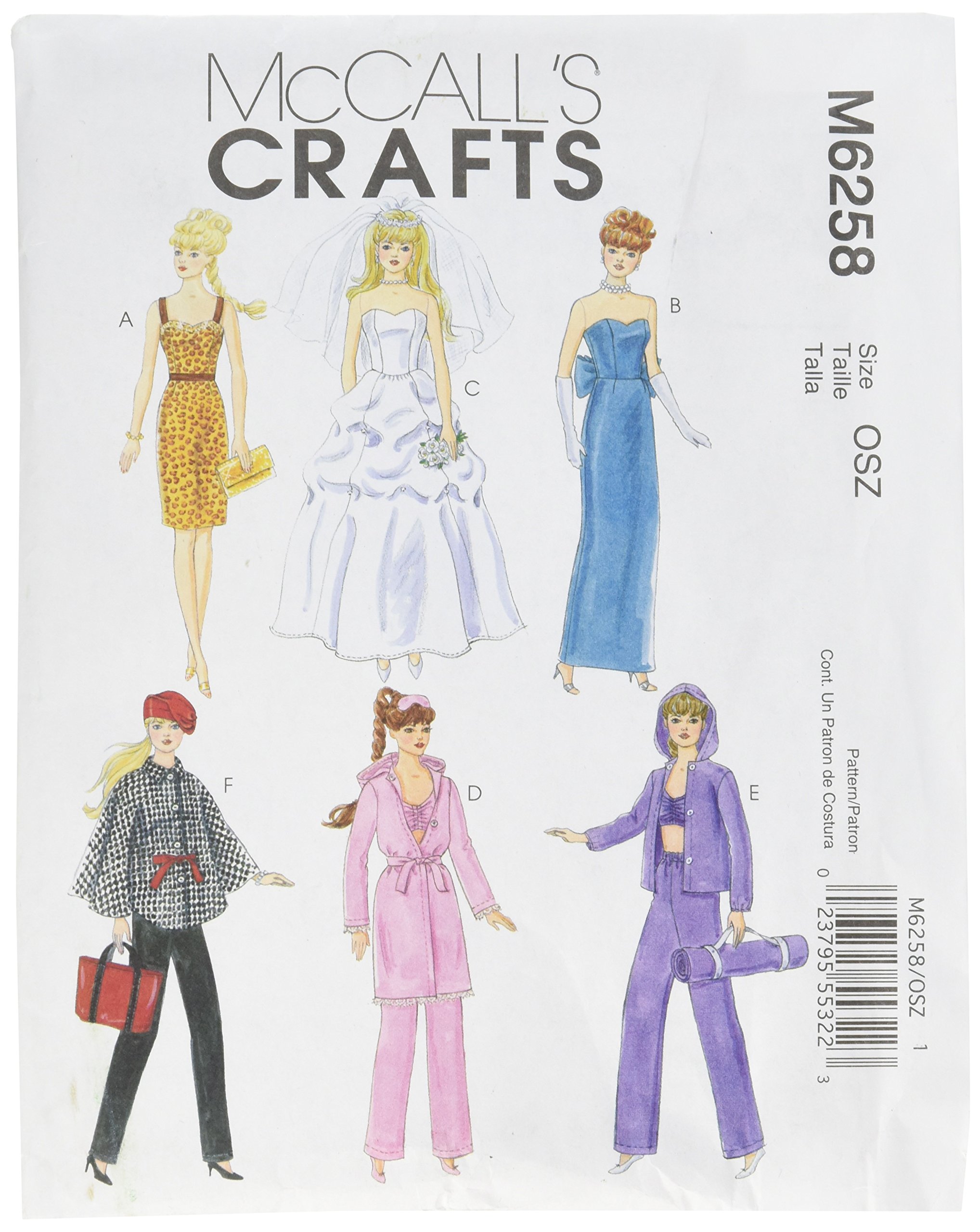 Barbie clothing patterns