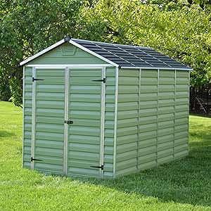 10ft x 6ft Plastic Shed ? Brand New 10x6 Skylight Shed