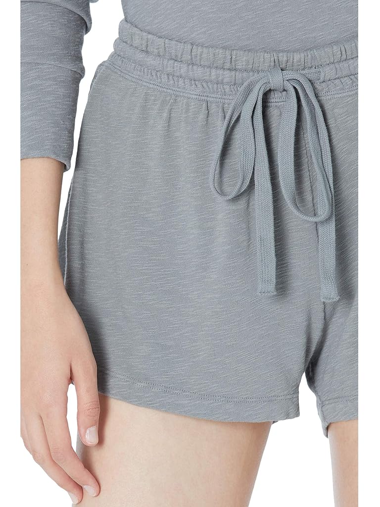 bobi Los Angeles Sustainable Slub Terry Drawstring Shorts