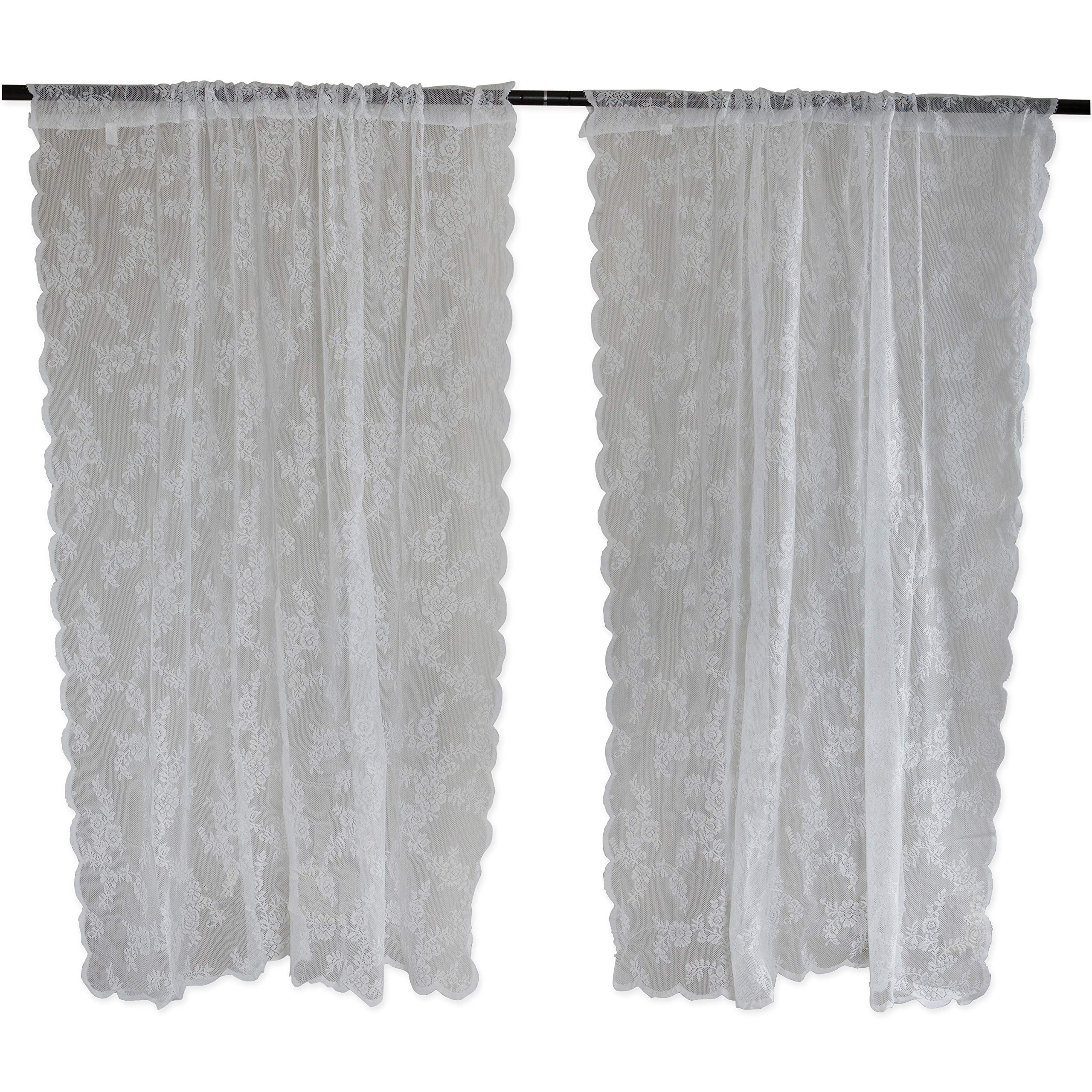 Irish lace curtains