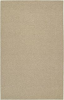 Garland Rug Town Square Beige Tan 3' x 5' Non Slip Area Rug for Living Rooms & Hallways, Stylish & Durable for High-Traffi...