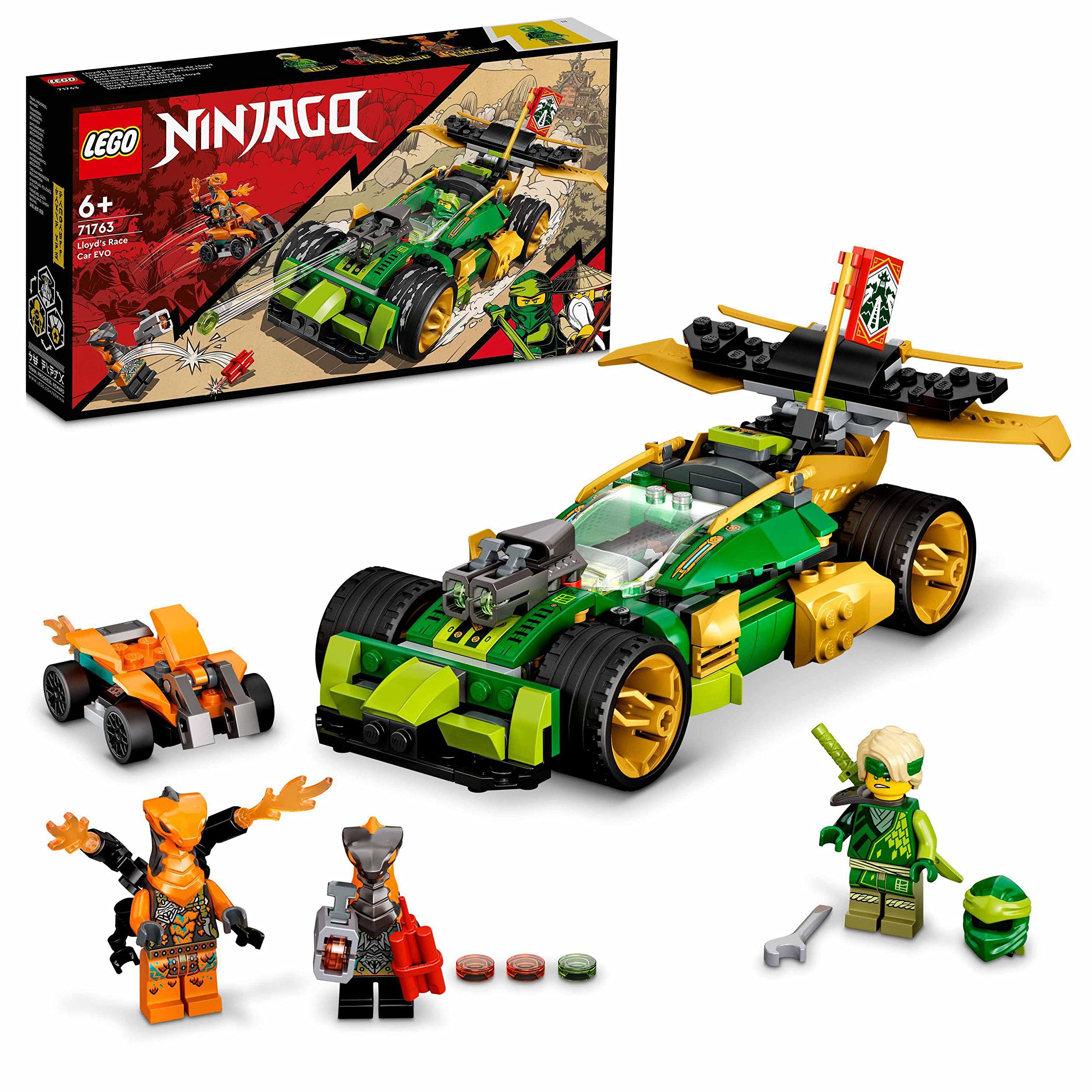 Buy LEGO® NINJAGO® Lloyd’s Race Car EVO 71763 Building Kit (279 Pieces ...