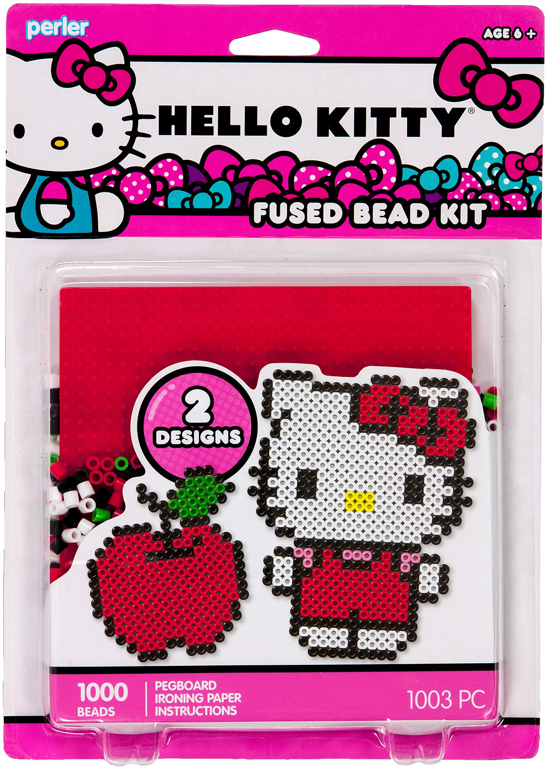 Hello kitty bead pattern