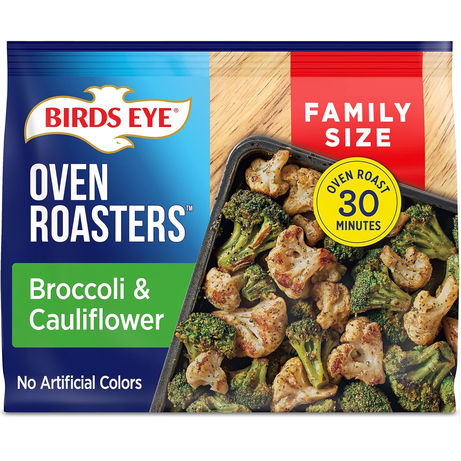 Amazon.com: Birds Eye Family Size Oven Roasters, Broccoli & Cauliflower ...