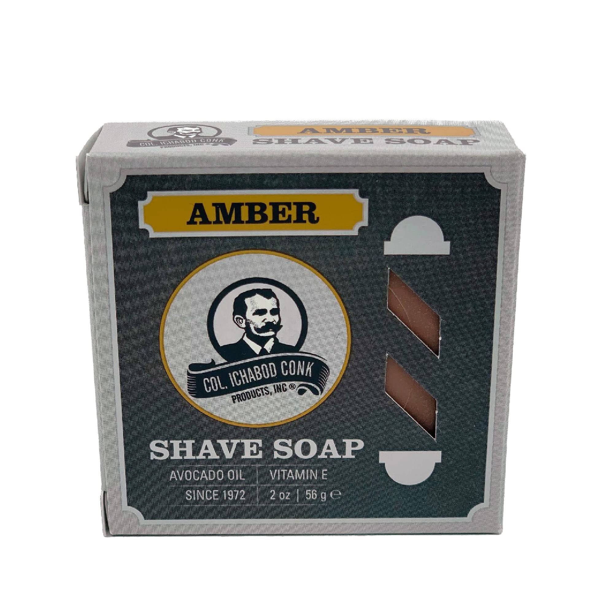 COL CONK AMBER SHAVE SOAP