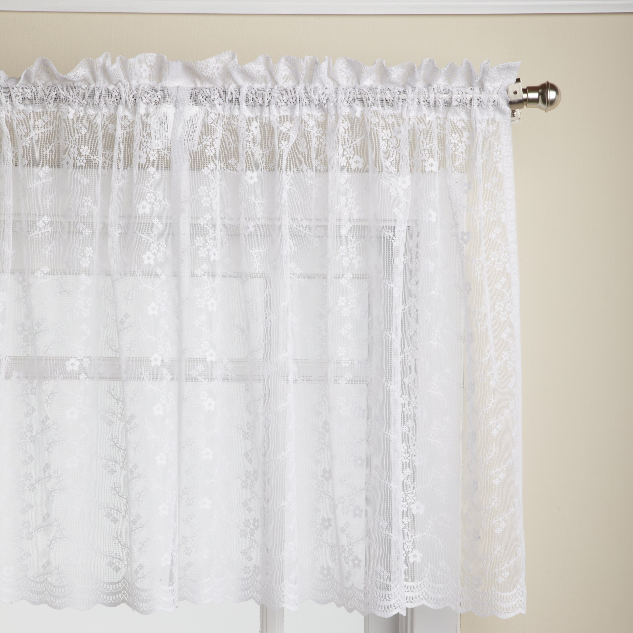 Irish lace curtains