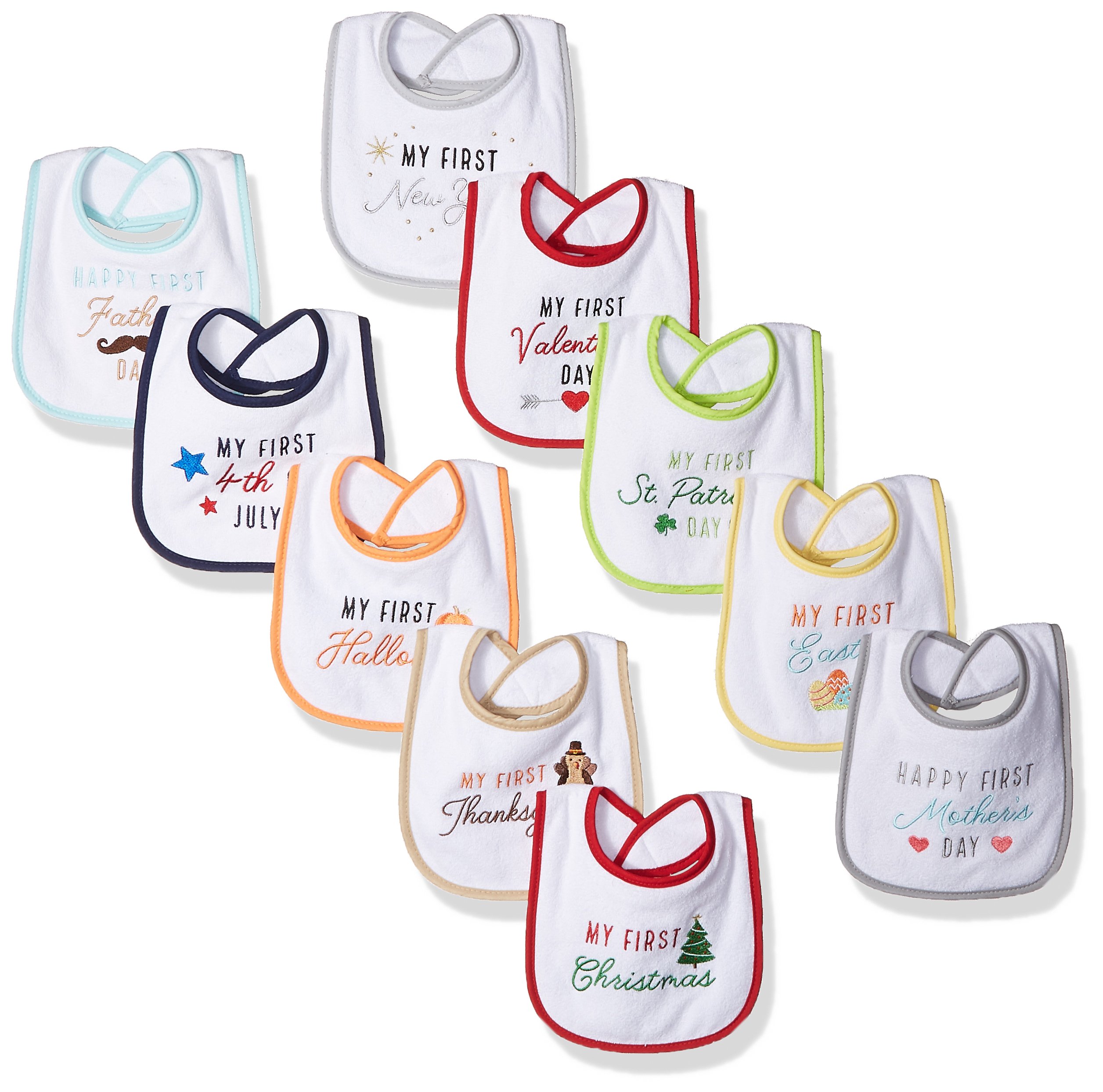 Embroidery baby bibs