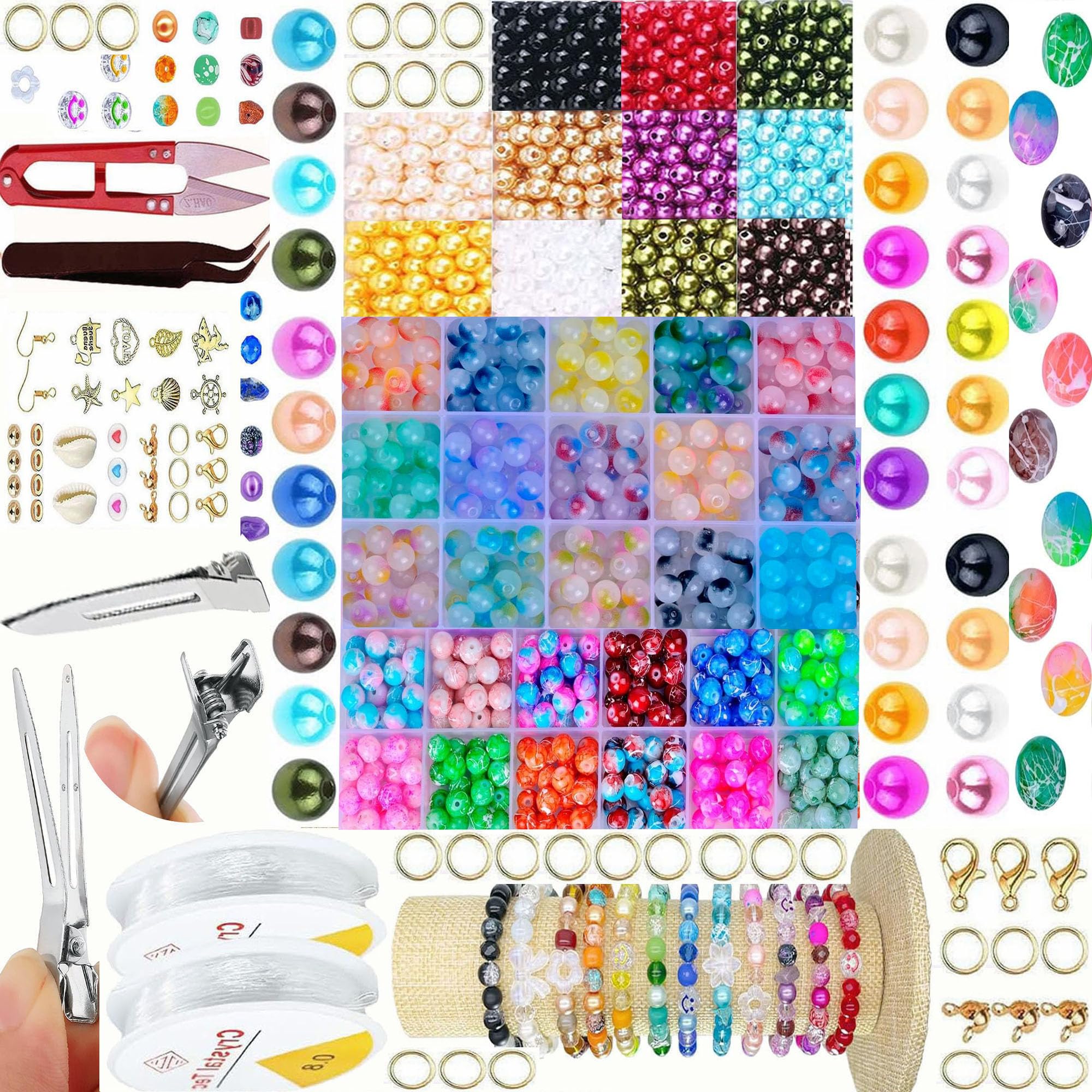 DIY Crafts (Pack of 10pcs 10x1, Multi Color) 10pcs/lot 16mmx16mm Circle DIY Accessory Findings Jewellery Clasps Fittings DIY Jewellery Making Accessories Multi Color DNo# J80