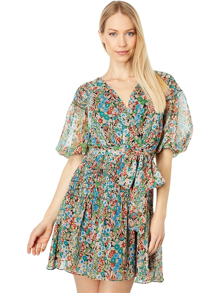 Ted Baker Tiania Smock Panel Wrap Mini Dress