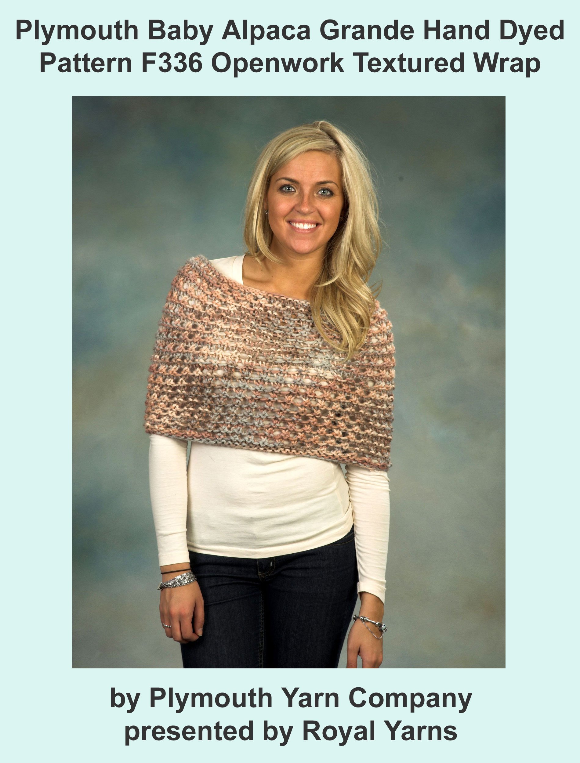 Free knit wrap pattern