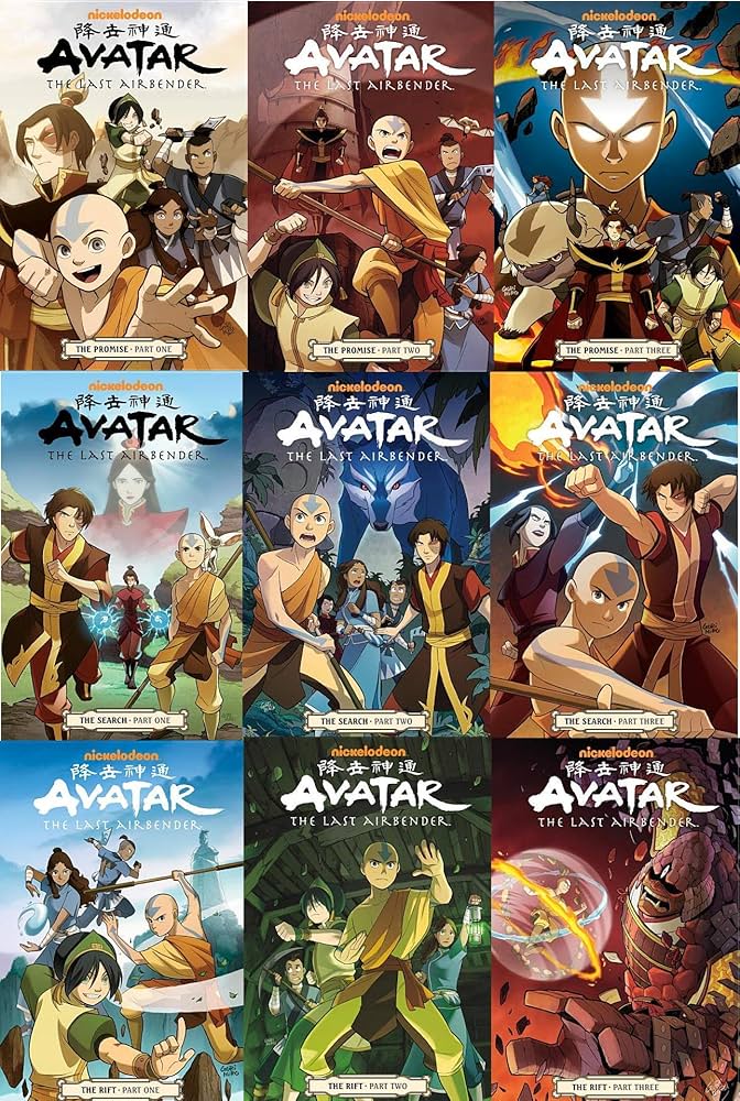 Avatar: The Last Airbender Series 9 Book Sets 2024: Những cuộc phiêu lưu hấp dẫn và đầy thử thách của các chiến binh không khí trong Avatar: The Last Airbender đã trở thành một bộ phim giới thiệu tuyệt vời. Năm 2024, bạn có thể xem toàn bộ 9 cuốn sách sách qua bộ món đồ này. Với những tình huống đấu tranh tỉnh táo và nhiều tình tiết mới lạ, đây hoàn toàn là món quà tuyệt vời cho các fan của Avatar: The Last Airbender!