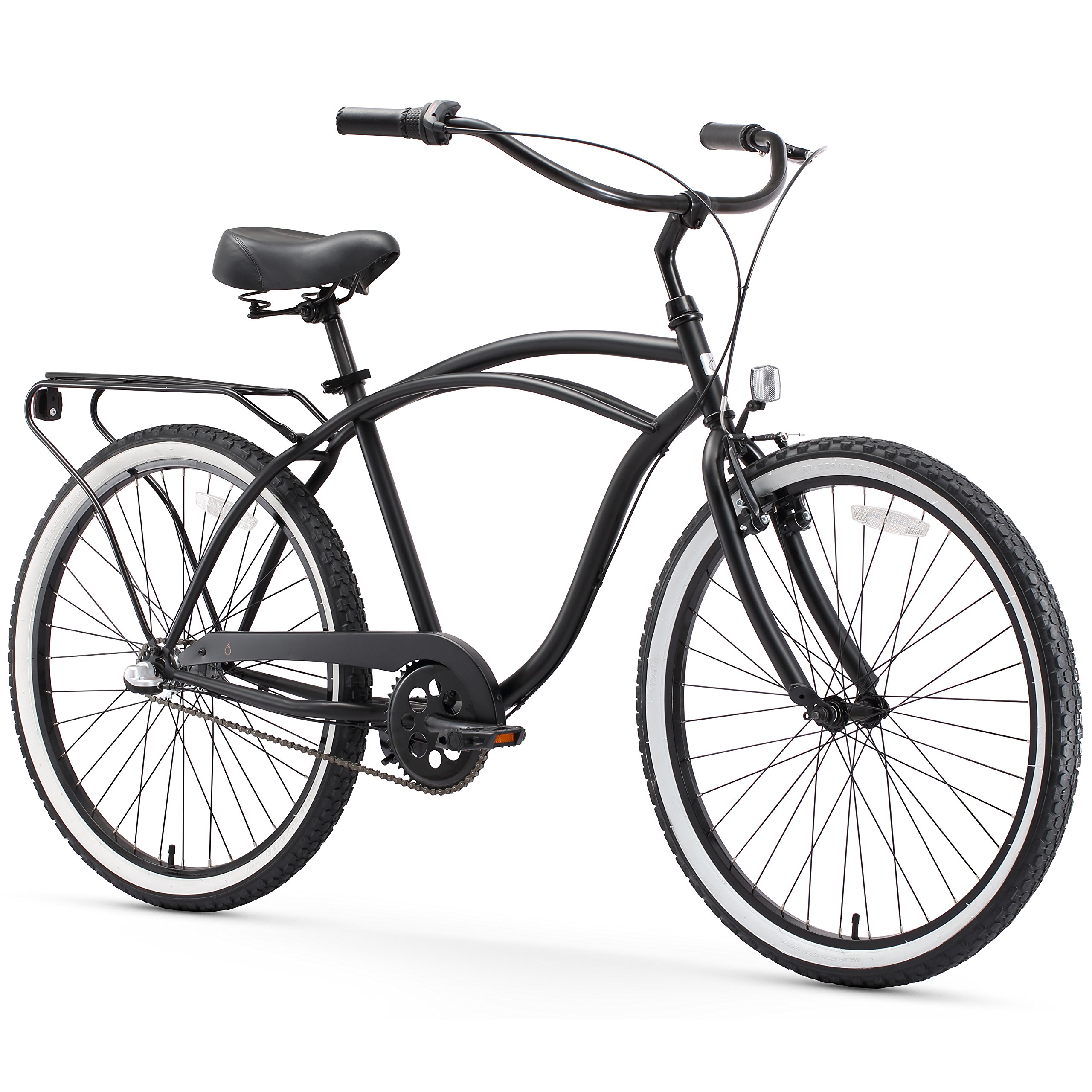 Buy sixthreezero Around The Block Men's Beach Cruiser Bike, Step ...