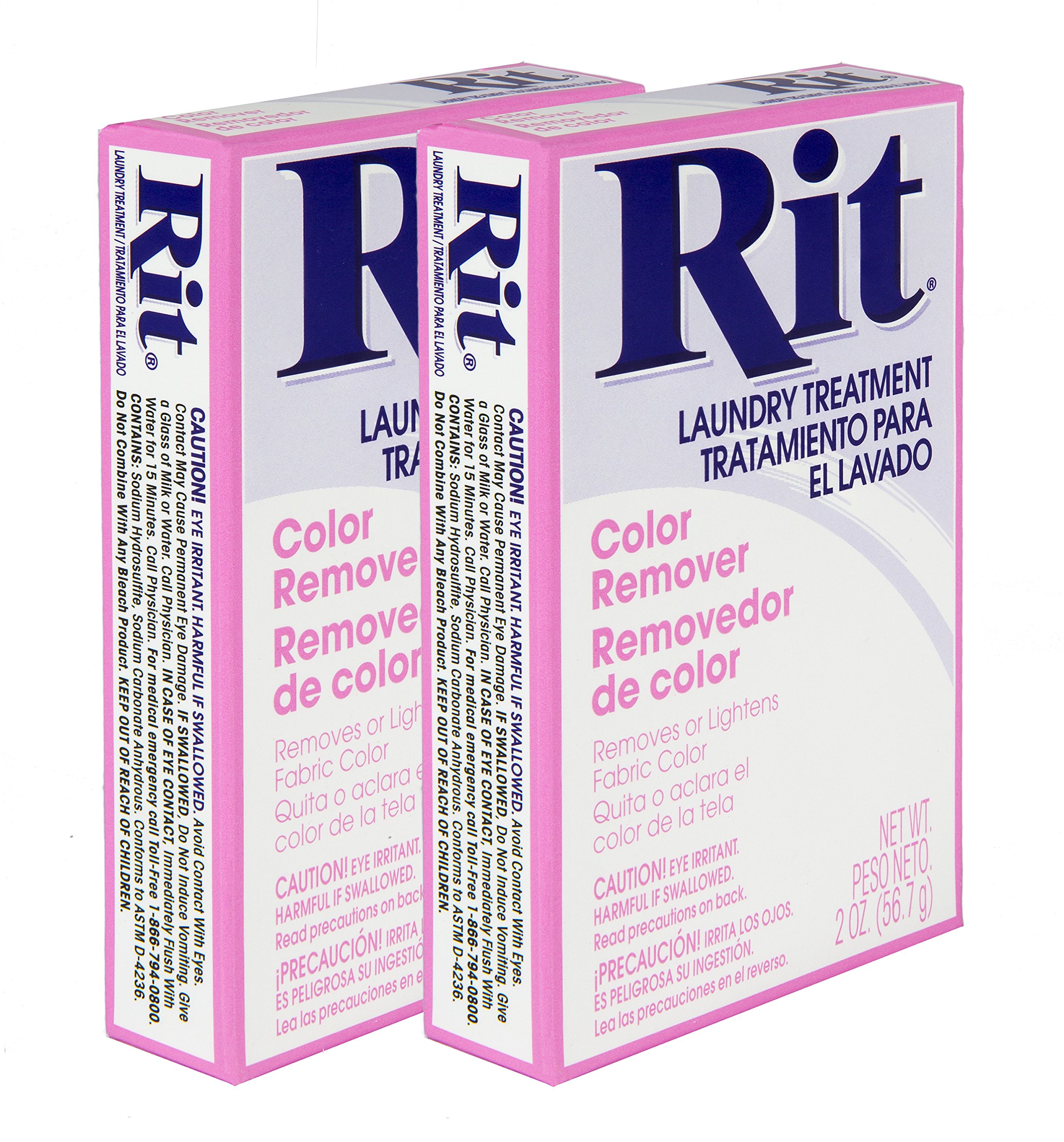 Pack of 2 Rit Dye Laundry Treatment Color Remover