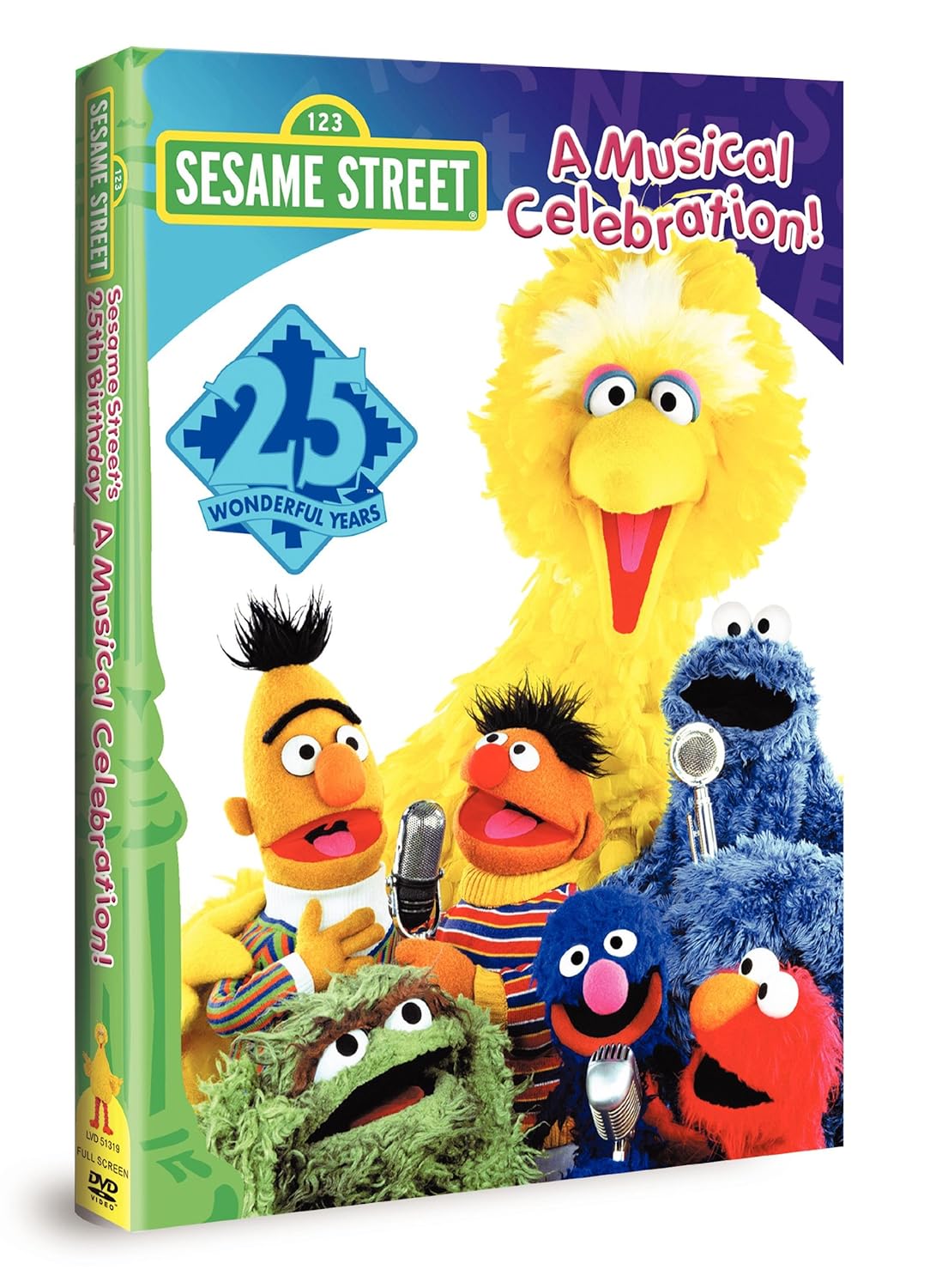 Amazon.com: Sesame Street's 25th Birthday: A Musical Celebration! [DVD ...