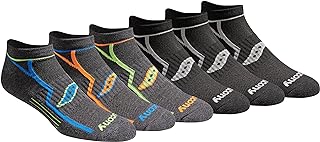 Saucony Men's RunDry Bolt Performance No-Show Socks, Available in M-XXL (6, 12, 18 Pairs)