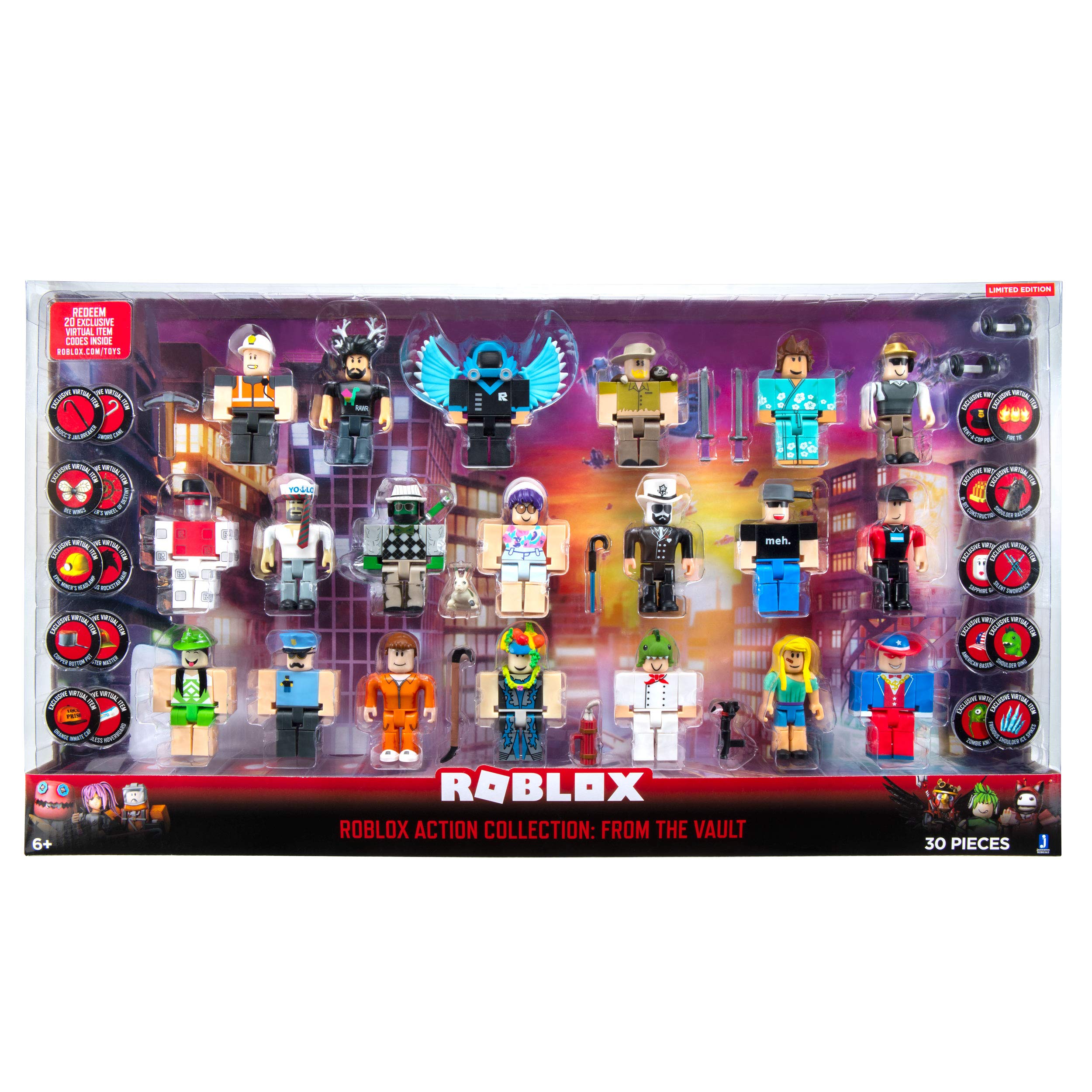 Roblox Action Collection: from The Vault 20 Figure Pack [Includes 20 ...