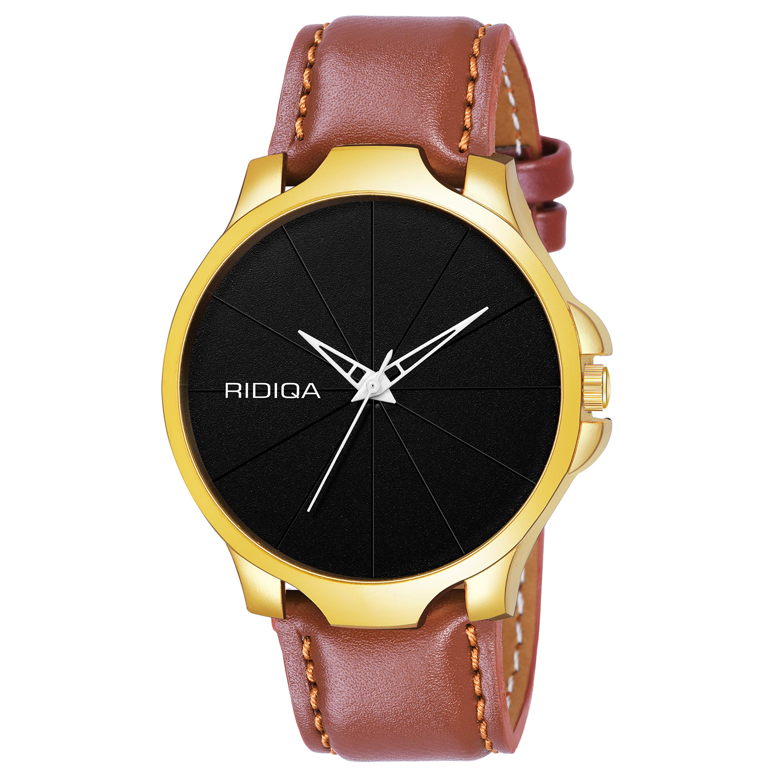 RIDIQAAnalogue Black Dial Men 's Watches