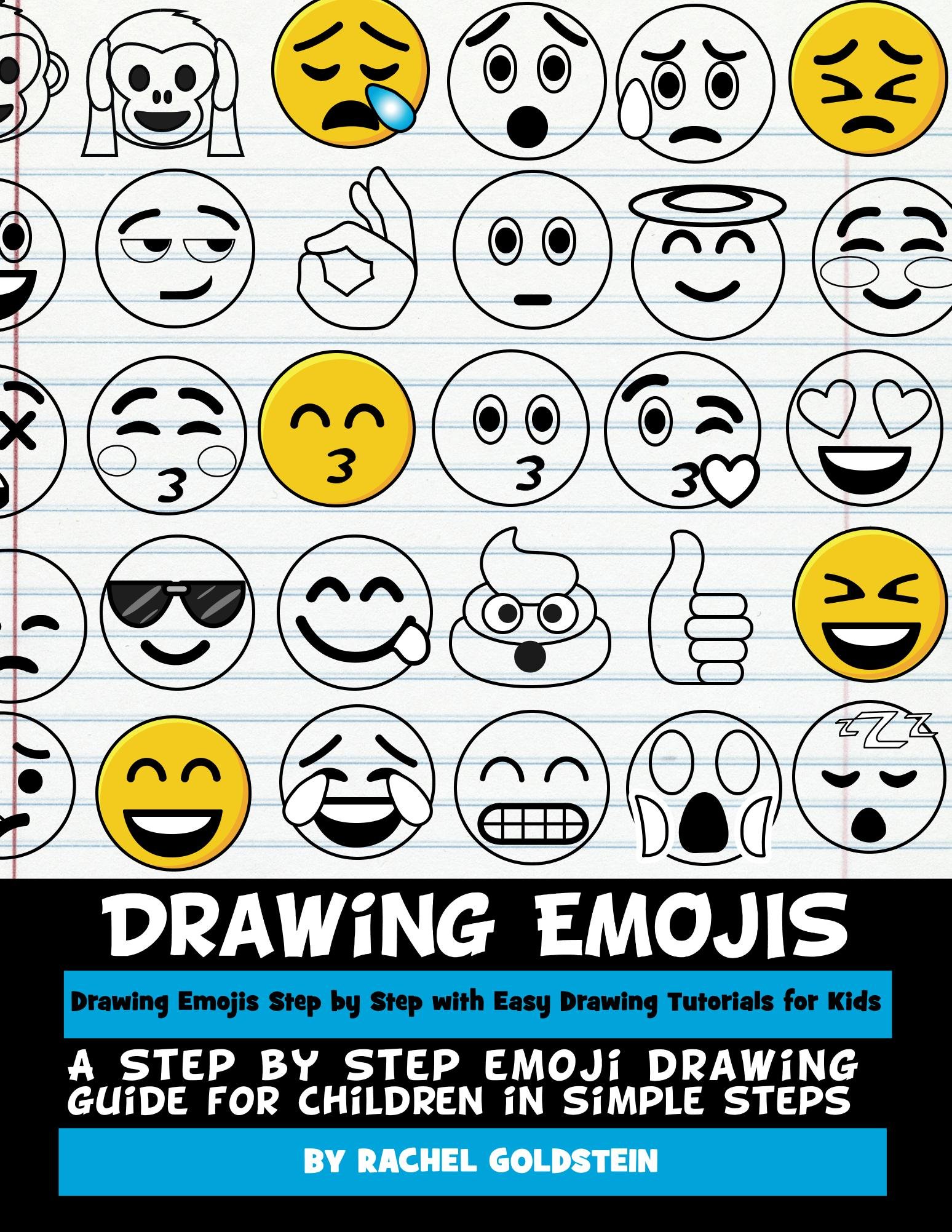 Buy Drawing Emojis: A Step by Step Emoji Drawing Guide for Children in ...